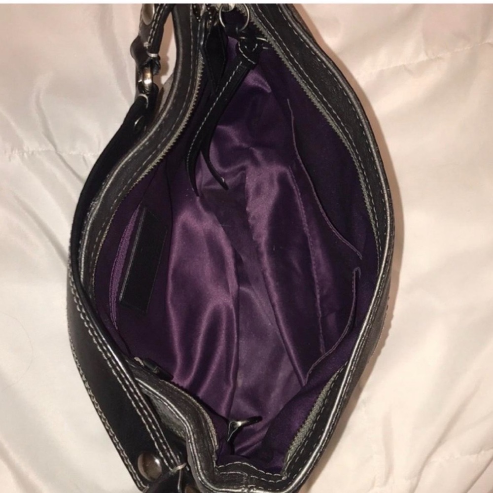 Coach Patchwork Black Leather Bag - image 4